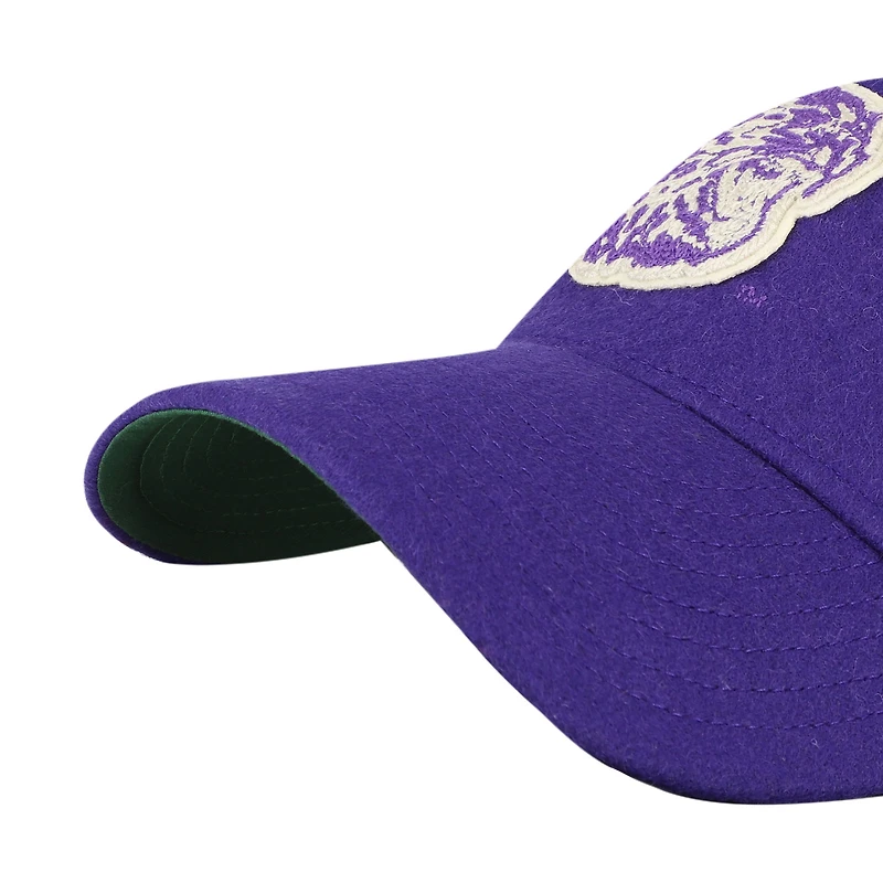 Casquette ajustable unisexe '47 Purple Kansas State Wildcats Collections Golden Age Offside DT