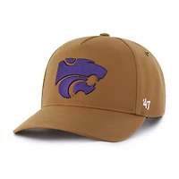 Casquette unisexe Carhartt x '47 marron Kansas State Wildcats Hitch