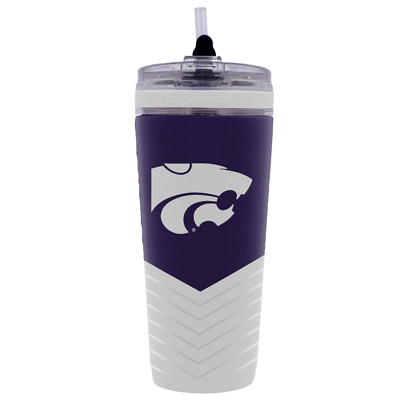 WinCraft Kansas State Wildcats 26oz 4D Flex Ice Shaker Bottle