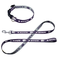 Ensemble laisse et collier pour animaux de compagnie WinCraft Kansas State Wildcats