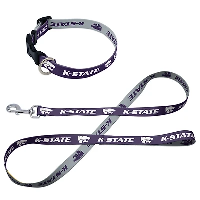 WinCraft Kansas State Wildcats Pet Leash and Collar Set
