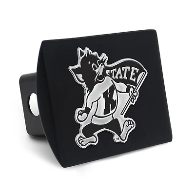WinCraft Kansas State Wildcats Premium Metal Chrome Logo Hitch Cover