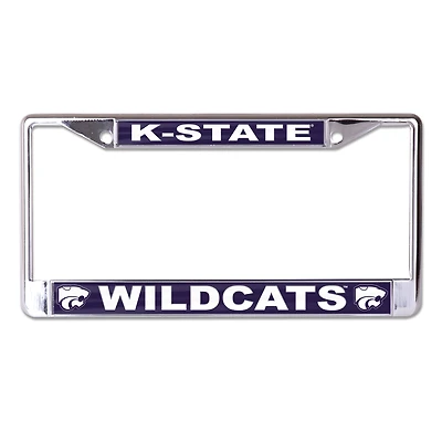 WinCraft Kansas State Wildcats Primary Logo S/L Metal License Plate Frame