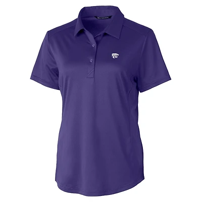Women's Cutter & Buck Purple Kansas State Wildcats Prospect Polo