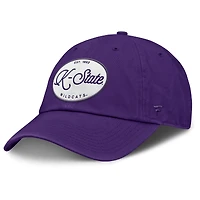 Casquette ajustable violette Candid des Wildcats du Kansas pour femmes