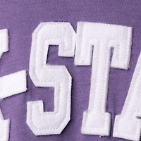 Women's Pressbox Purple Kansas State Wildcats Two-Hit Canyon Long Sleeve T-Shirt
