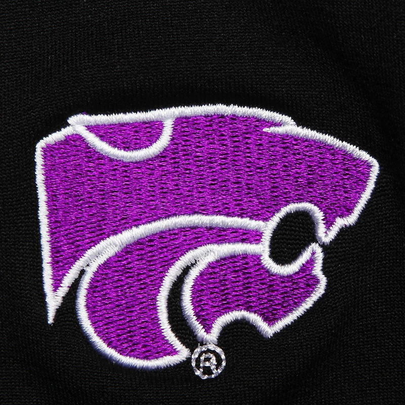 Women's ZooZatz Black Kansas State Wildcats Fleece Leggings