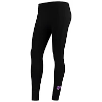 Leggings polaires ZooZatz noirs pour femmes, motif Kansas State Wildcats