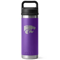 YETI Kansas State Wildcats 18oz. Rambler Chug Water Bottle