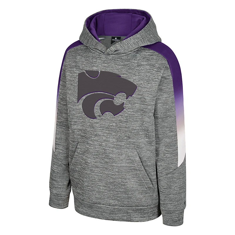 Sweat à capuche gris Youth Colosseum Kansas State Wildcats The Gang