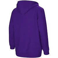 Youth Colosseum Purple Kansas State Wildcats 2-Hit Team Pullover Hoodie