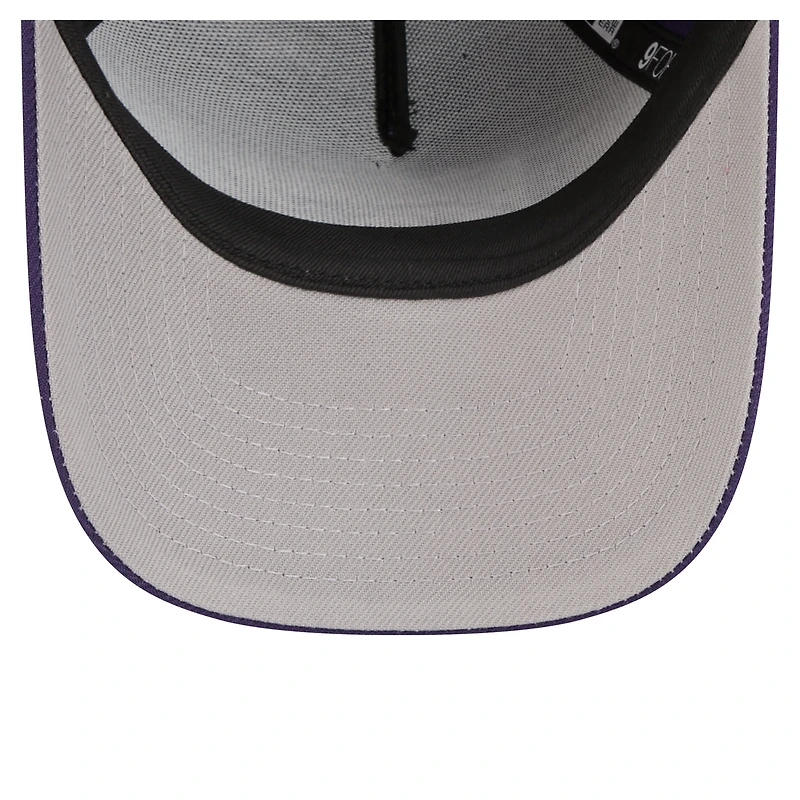 Youth New Era Purple Kansas State Wildcats 9FORTY A-Frame Adjustable Hat