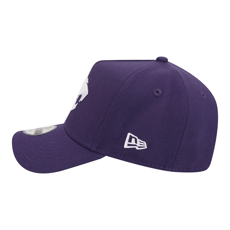 Casquette ajustable New Era 9FORTY A-Frame violette Kansas State Wildcats pour jeunes