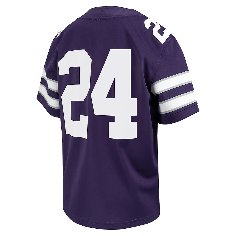 Youth Nike #24 Purple Kansas State Wildcats Untouchable Football Jersey