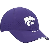 Casquette ajustable Nike Legacy91 violette pour jeunes, Kansas State Wildcats.