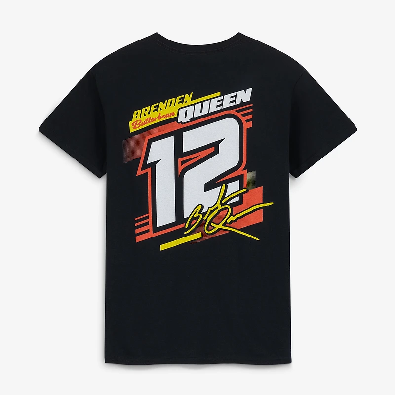 Unisex Kaulig Racing x Ram  Black Butterbean Queen T-Shirt