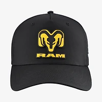 Casquette trucker unisexe Kaulig Racing x Ram à patch en caoutchouc noir ajustable