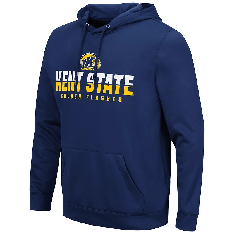 Sweat à capuche Colosseum Navy Kent State Golden Flashes Lantern pour homme