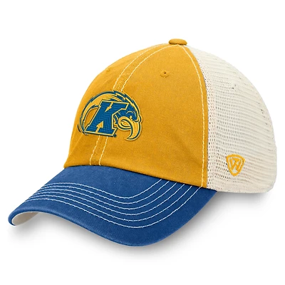 Youth Top of the World  Gold Kent State Golden Flashes Offroad Adjustable Hat