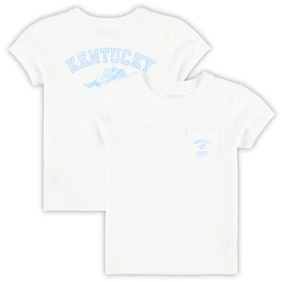 Girls Preschool Vineyard Vines  White Kentucky Derby Distressed T-Shirt