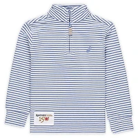 Sweat-shirt à demi-zip bleu/blanc Kentucky Derby 150 Hayword pour bébé