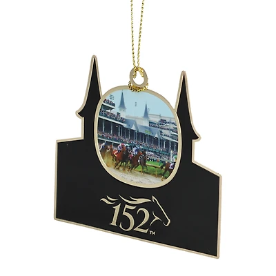 Kentucky Derby 152nd 1st Turn Etched Ornament