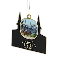 Kentucky Derby 152nd 1st Turn Etched Ornament