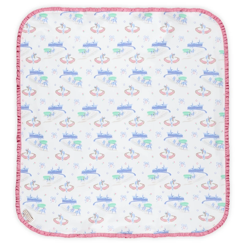 Kentucky Derby Baby Buggy Blanket