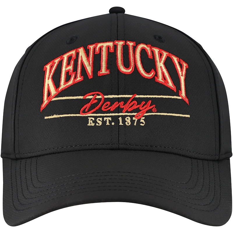 Men's Ahead Black Kentucky Derby Stratus Adjustable Hat