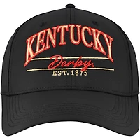 Men's Ahead  Black Kentucky Derby Stratus Adjustable Hat