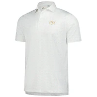 Polo EcoTec blanc Full Turn pour homme 151e Kentucky Derby