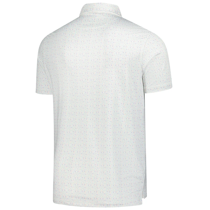 Men's Full Turn White 151st Kentucky Derby EcoTec Polo