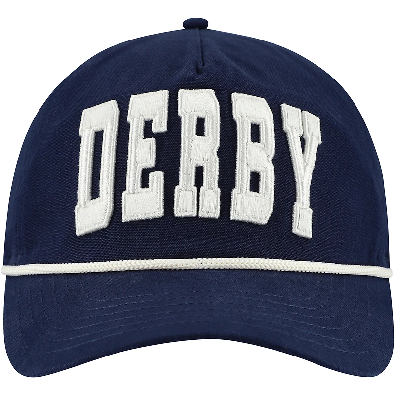 Casquette ajustable en velours côtelé pour homme Vineyard Vines Navy 151st Kentucky Derby