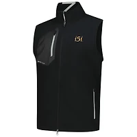 Men's Zero Restriction  Black 151st Kentucky Derby Z700 Full-Zip Vest