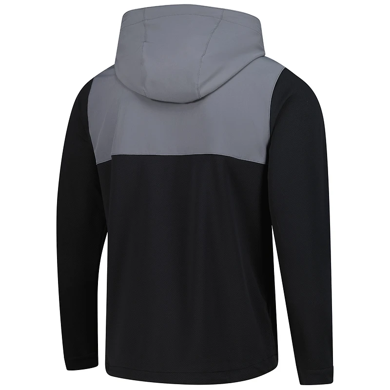 Men's Zero Restriction  Black Kentucky Derby Tyson Pullover Hoodie