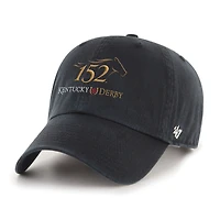 Men's '47 Black Kentucky Derby Clean Up Adjustable Hat