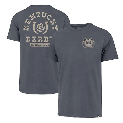 T-shirt '47 Charcoal Kentucky Derby Back Canyon Franklin pour hommes