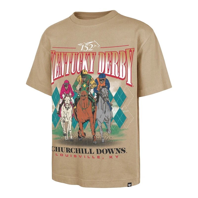 Men's '47 Khaki 152nd Kentucky Derby Foundation T-Shirt
