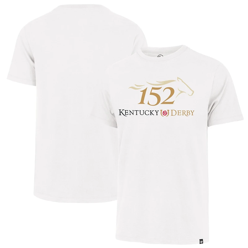 Men's '47 White 152nd Kentucky Derby Franklin T-Shirt