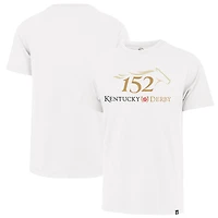 Men's '47 White 152nd Kentucky Derby Franklin T-Shirt