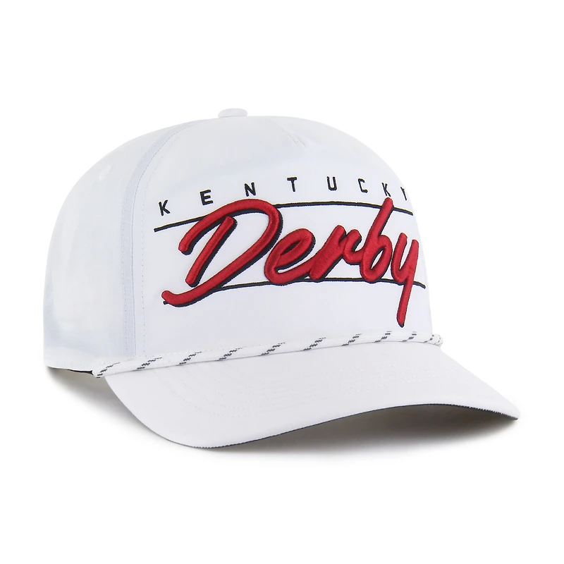 Men's '47 White Kentucky Derby Condor Rope Hitch Adjustable Hat