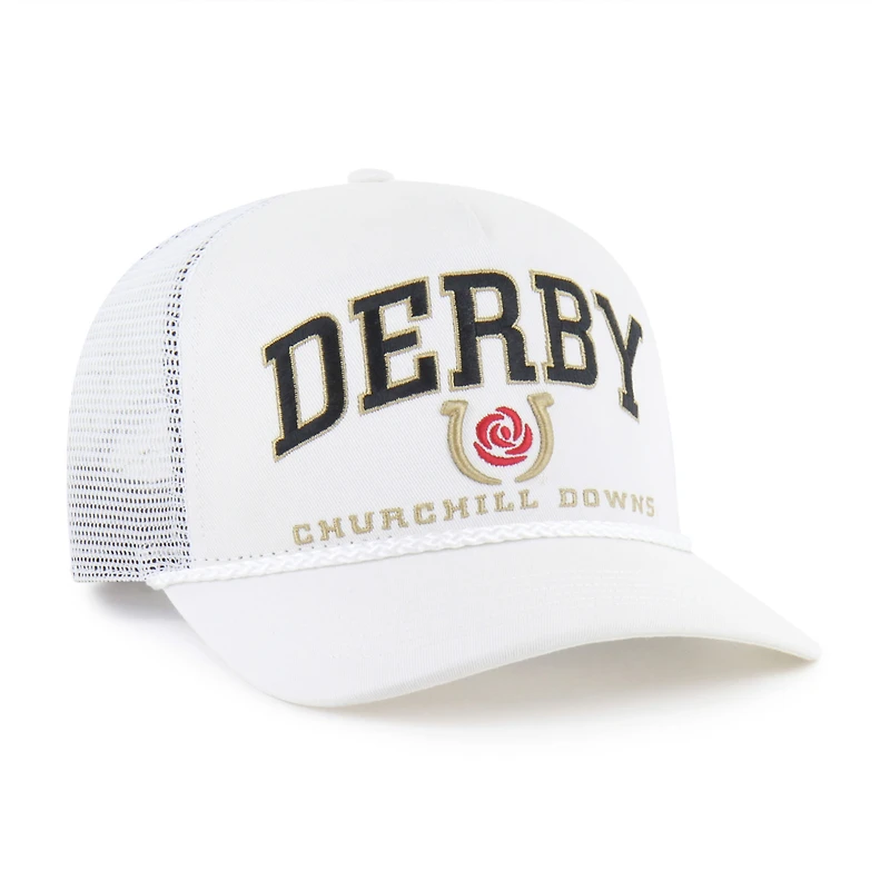 Men's '47 White Kentucky Derby Roscoe Rope Hitch Adjustable Hat