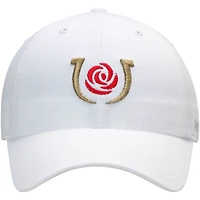 '47 White Kentucky Derby Rose Logo Clean Up Casquette réglable pour homme