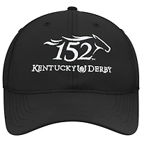 Men's Ahead Black 152nd Kentucky Derby Frio Performance Adjustable Hat