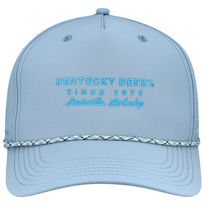 Men's Ahead Blue 152nd Kentucky Derby Alto Rope Performance Adjustable Hat