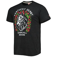 Men's Homage Charcoal Kentucky Derby Churchill Downs T-Shirt