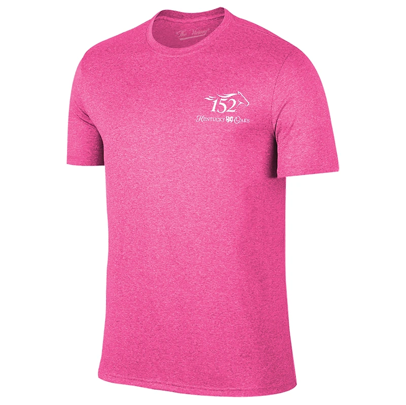 T-shirt rose Original Retro Brand pour homme, 152e édition des Kentucky Oaks, position de départ