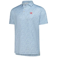 Polo Performance bleu clair Peter Millar Kentucky Derby pour homme