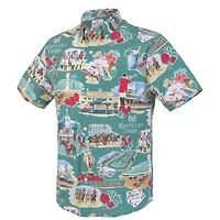 Men's Reyn Spooner Green Kentucky Derby Button-Up Shirt