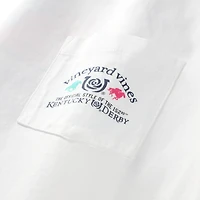 Men's Vineyard Vines  White 152nd Kentucky Derby Whale & Jockey T-Shirt
